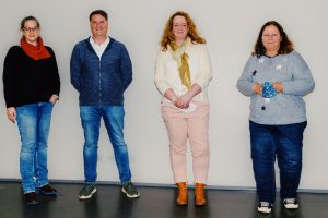 Die neue Doppelspitze in Auringen: Björn Hambach und Sonja Eckmann sind zu den Vorsitzenden des SPD-Ortsvereinsvorstands Wiesbaden-Auringen gewählt worden